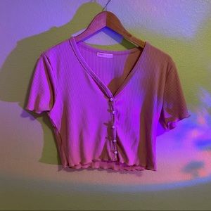 Pink ROMWE Tee